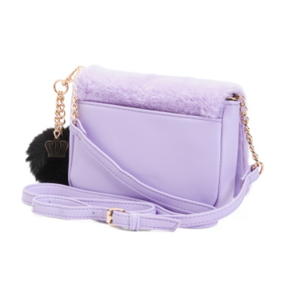 NWT Juicy Couture Flap Gothic Crossbody And Keychain Set - Picture 6 of 10